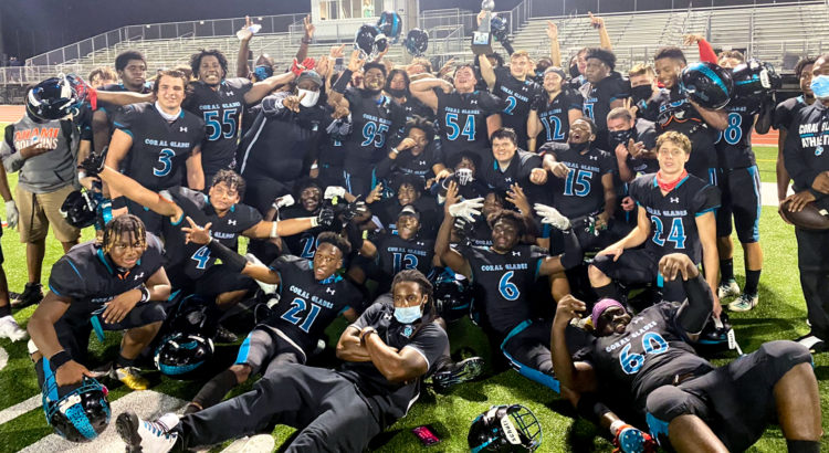 Coral Glades Football Team Raises Funds To Visit Top College Programs This Summer