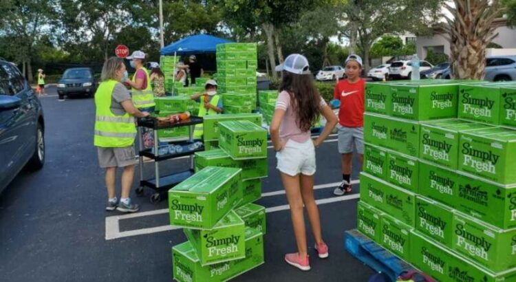Earn Service Hours at Chabad of Coral Springs Free Food Distribution Sept 20