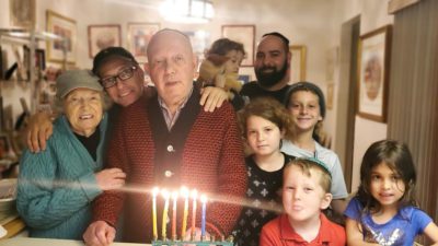 Menorah lighting chanukah