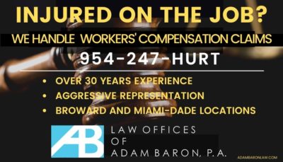 Adam Baron Workers Compensation and Personal Injury Law