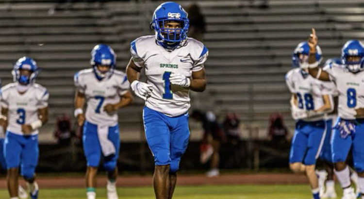 Coral Springs High School Football Star Delvontae Bouie Commits to Division I Program
