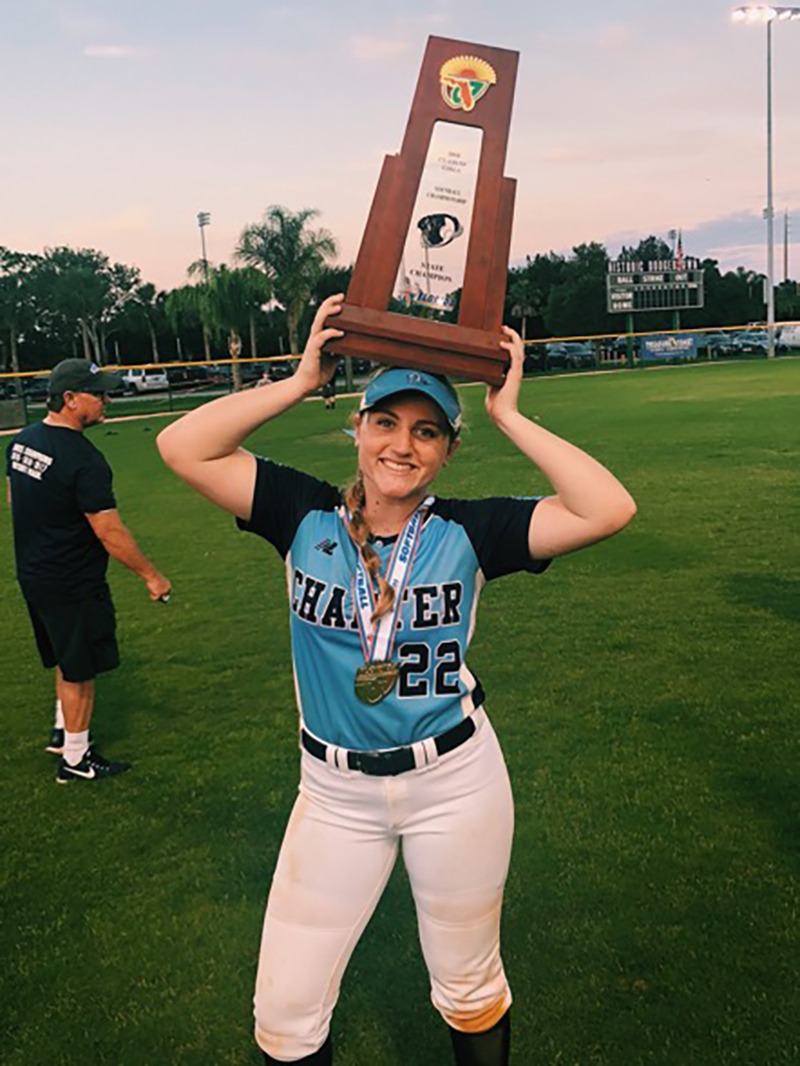 Coral Springs Charter Grad Emily Estroff Lands High School Softball Coaching Job