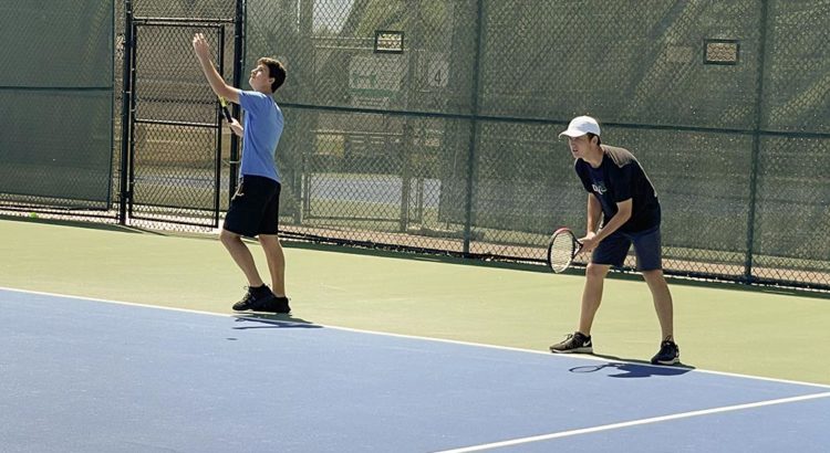 Coral Springs High School Boys and Girls Tennis Win Matches at Districts