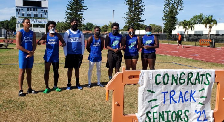 Coral Springs High School Boys Track and Field Win Meet, Girls Finish 2nd