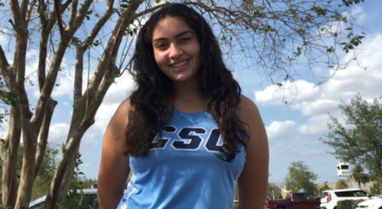 Alexandra Bruno Makes History for Coral Springs Charter Track and Field