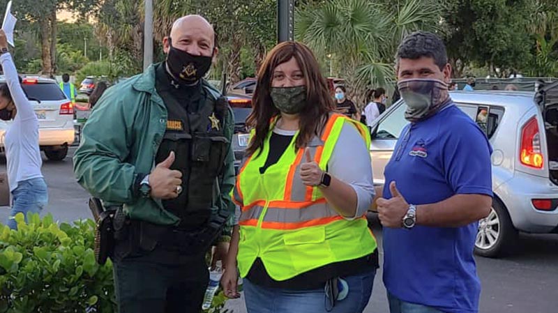 Chabad of Coral Springs Food Distribution