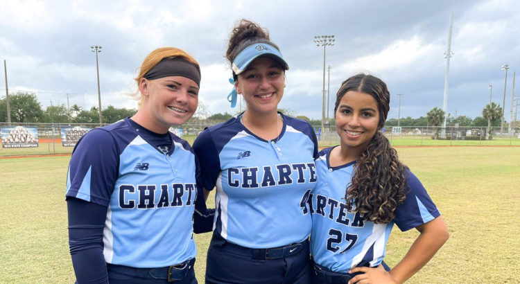 Another No-Hitter for Godfrey at Coral Springs Charter Softball’s Senior Night