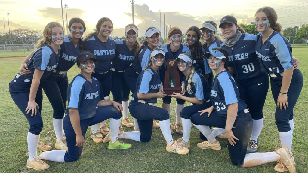 Coral Springs Charter Softball Wins Sixth Straight District