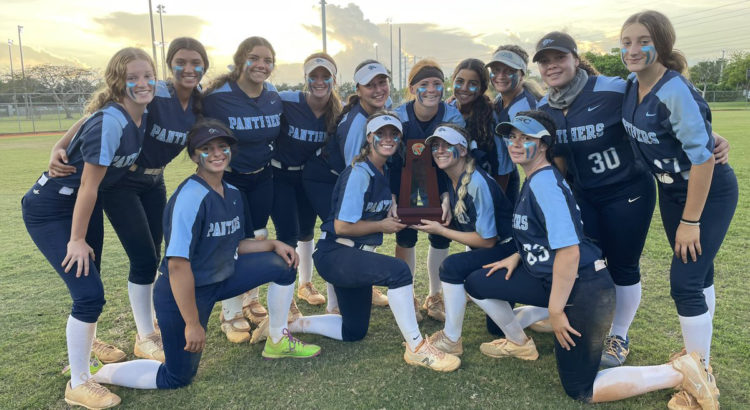 Coral Springs Charter Softball Wins Sixth Straight District Championship