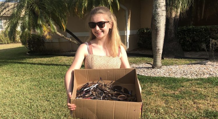 Coral Glades Student Collects 61 Pairs of Eyeglasses For Those In Need
