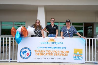 City to Honor Nurses and Volunteers from COVID19 Vaccine Site