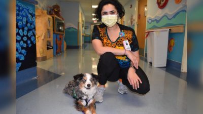 Pet Therapy Dogs Delivers Message  in Honor of National Nurses Week