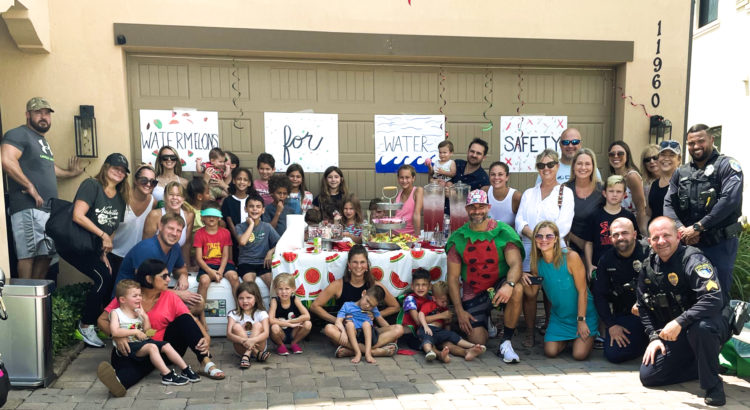 Local Family Raises $7,000 Selling Watermelon for a Great Cause