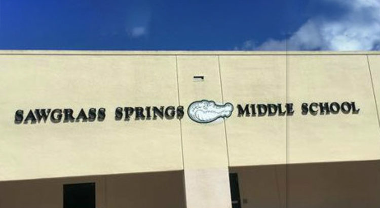 Sawgrass Springs Middle School Holds Gator Boot Camp for New Students