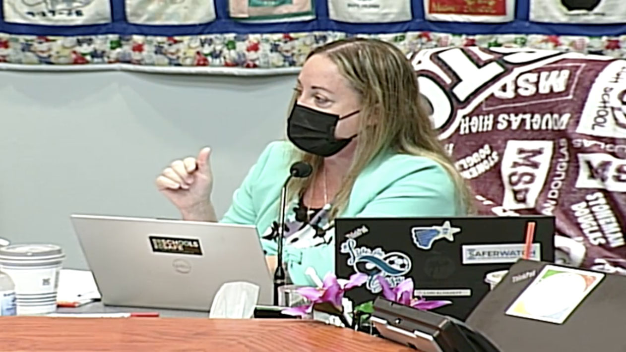 School Board Member Alhadeff: Student Mask Mandate "Does Violate The Law"