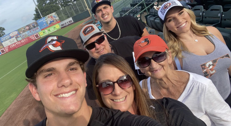 With Family in Attendance, Coby Mayo Hits First Home Run with New Team