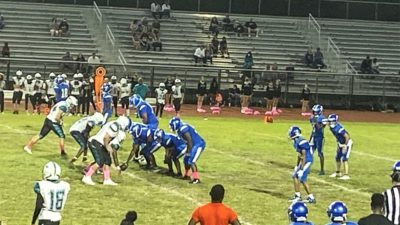 Coral Springs High School JV Football Team Win 1st Game of the Season