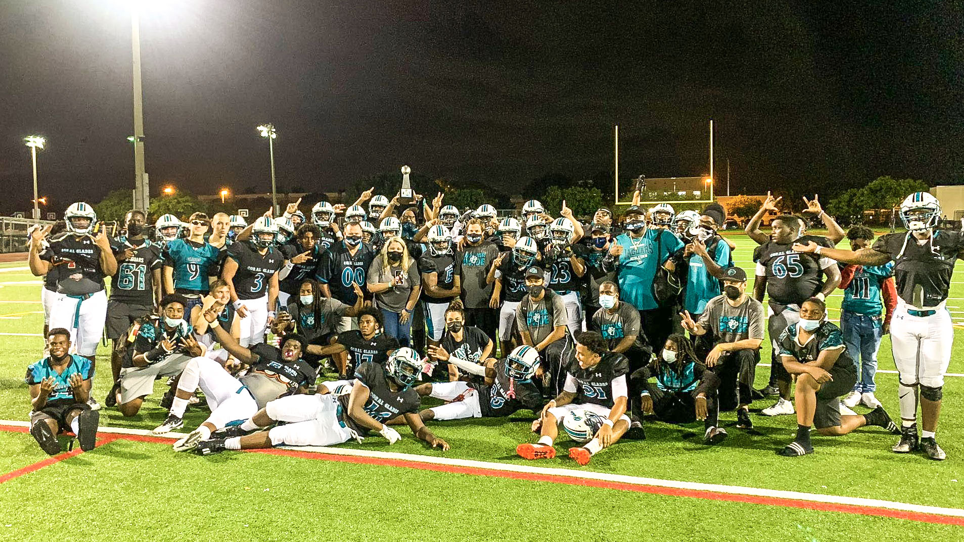 Coral Glades Football Wins 3rd Straight Game Friday Night