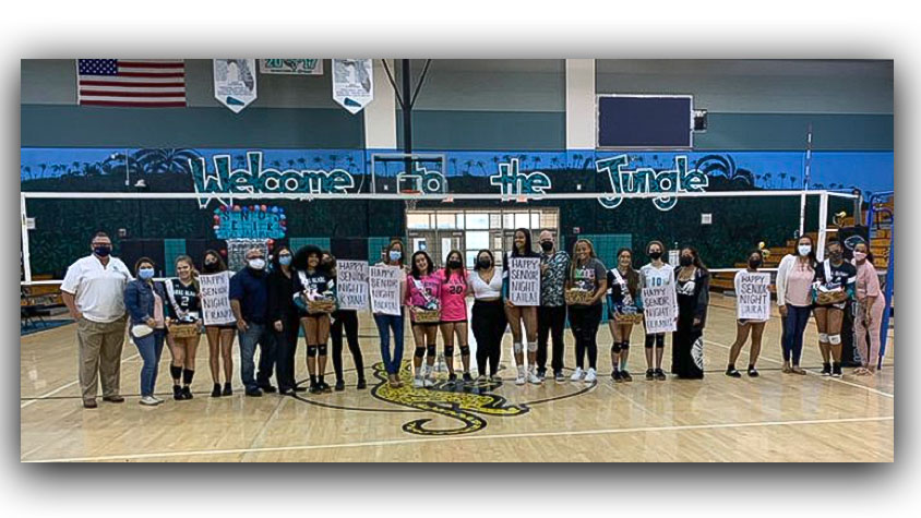 Coral Glades Girls Volleyball Wins on Senior Night for 13th Victory
