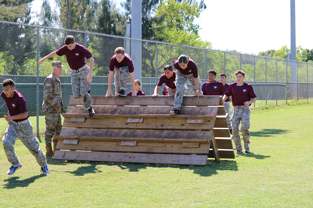 Marjory Stoneman Douglas Cadets Compete in the Annual JROTC Raider Meet