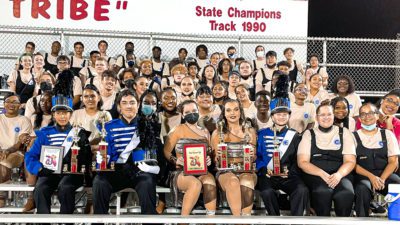 J.P. Taravella Band and Color Guard Competes at Crown Jewel Marching Festival