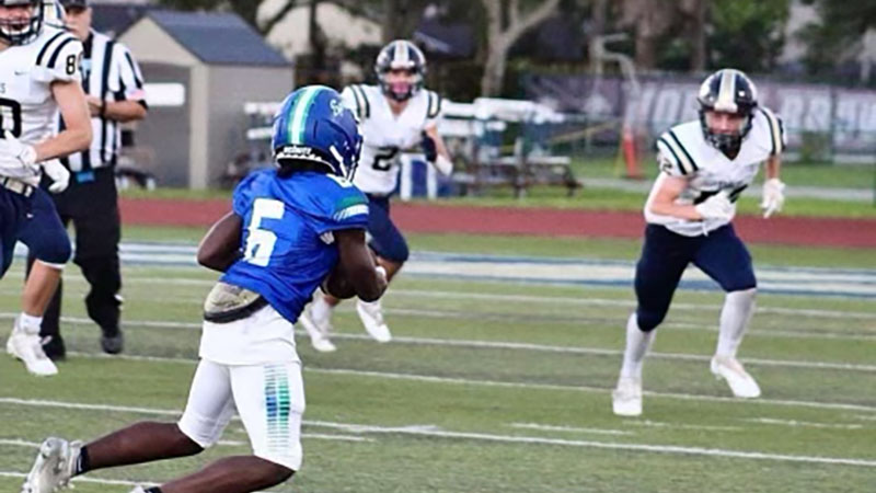 Coral Springs High School Football Wins on Senior Night for 2nd Victory