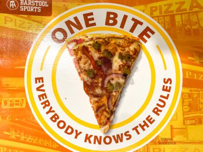 Barstool Sports One Bite Frozen Pizza is Worth the Hype