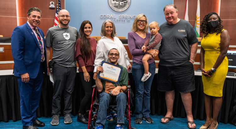 Advocate for People with Disabilities Honored by Coral Springs City Commission