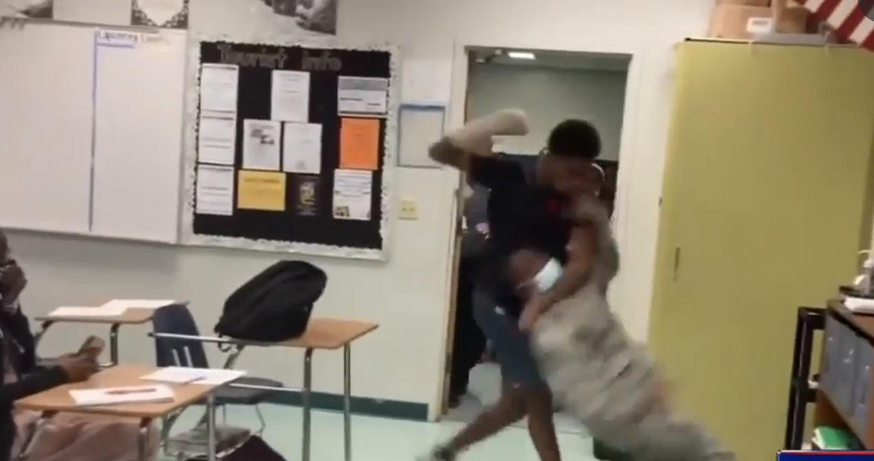 Fight at Coral Springs High School