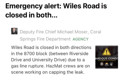 Gas leak