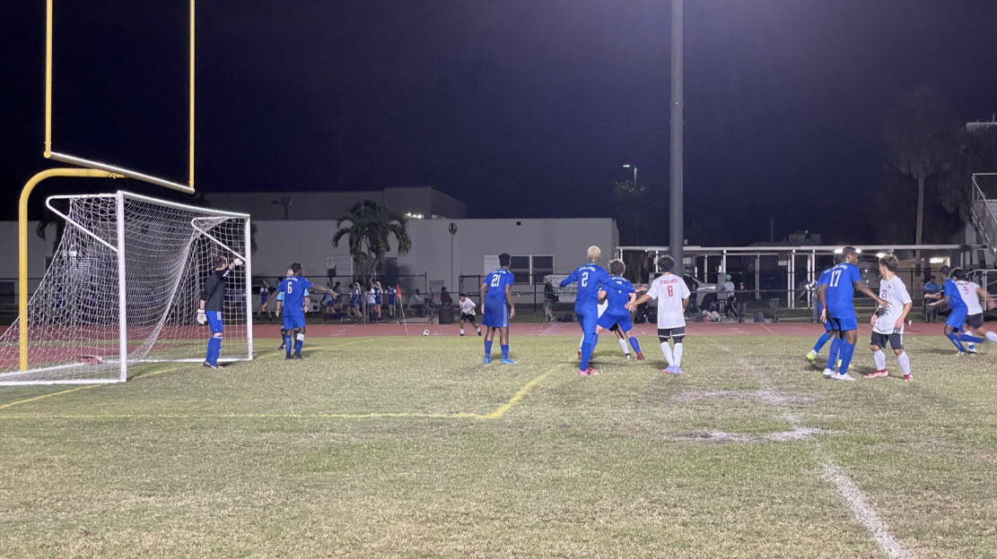 Coral Springs High School Boys Soccer Wins 1st Game