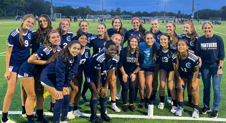 Coral Springs Charter Girls Soccer Wins 4th Game in a Row Wednesday Night