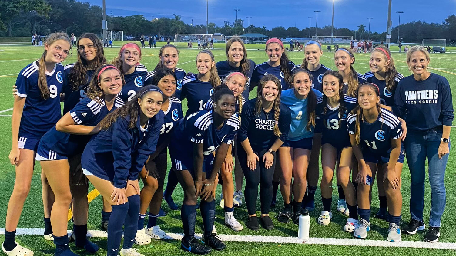 Coral Springs Charter Girls Soccer Wins 4th in a Row Wednesday Night