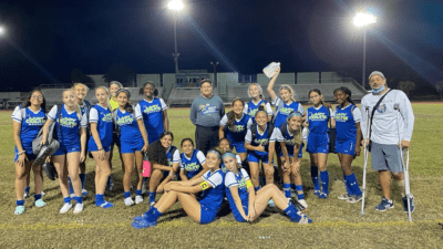 Coral Springs High Schoo Girls Soccer Wins Opening Game