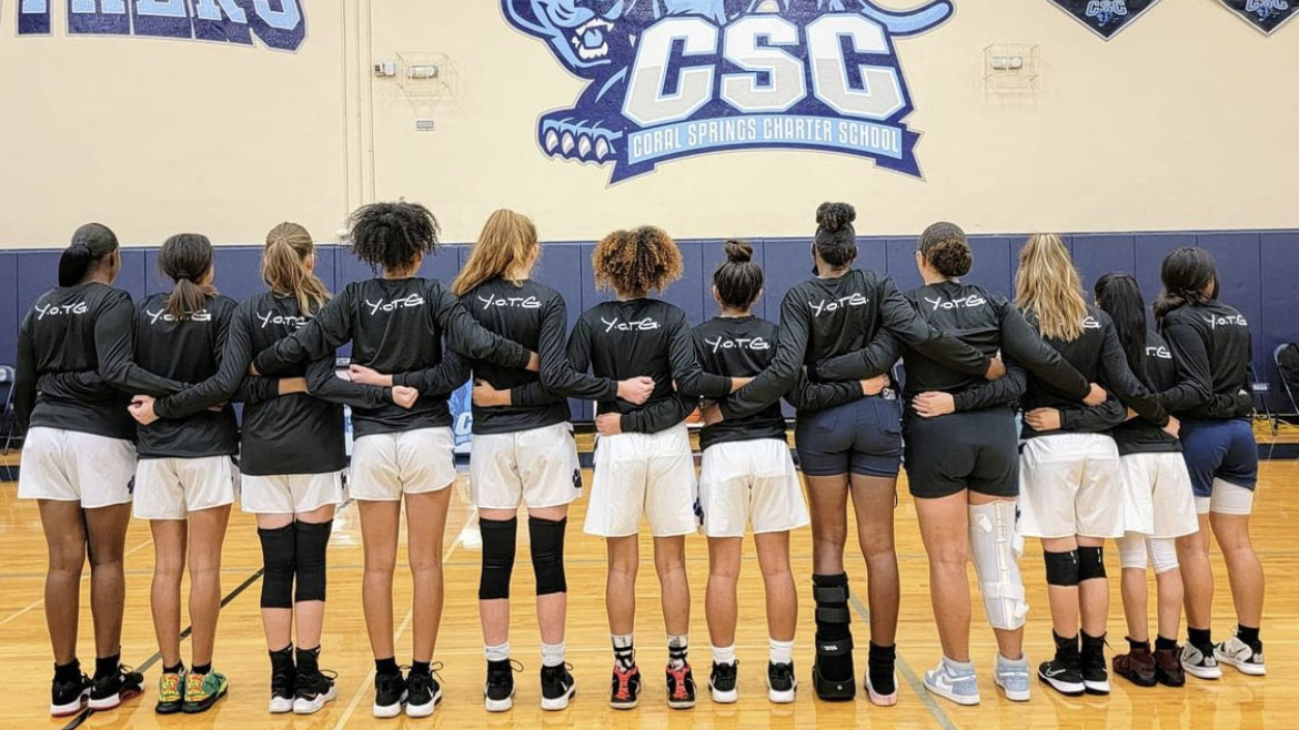 Coral Springs Charter Girls Basketball Moves Back Over. 500 With Win