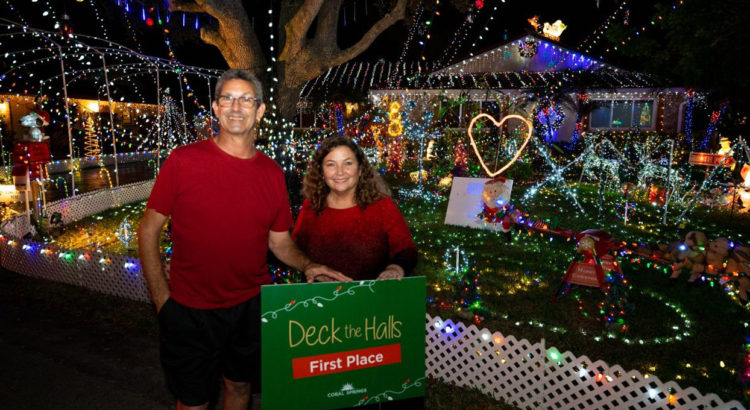Coral Springs Announces 2021 Winners of the Holiday Decor Contest