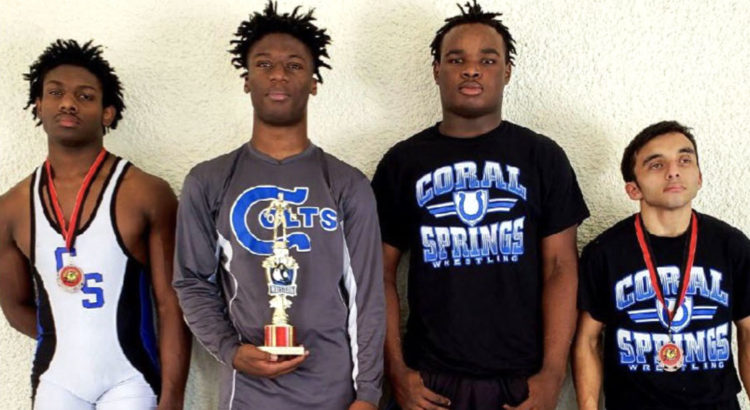 Coral Springs High School Wrestling Off to Strong Start This Season