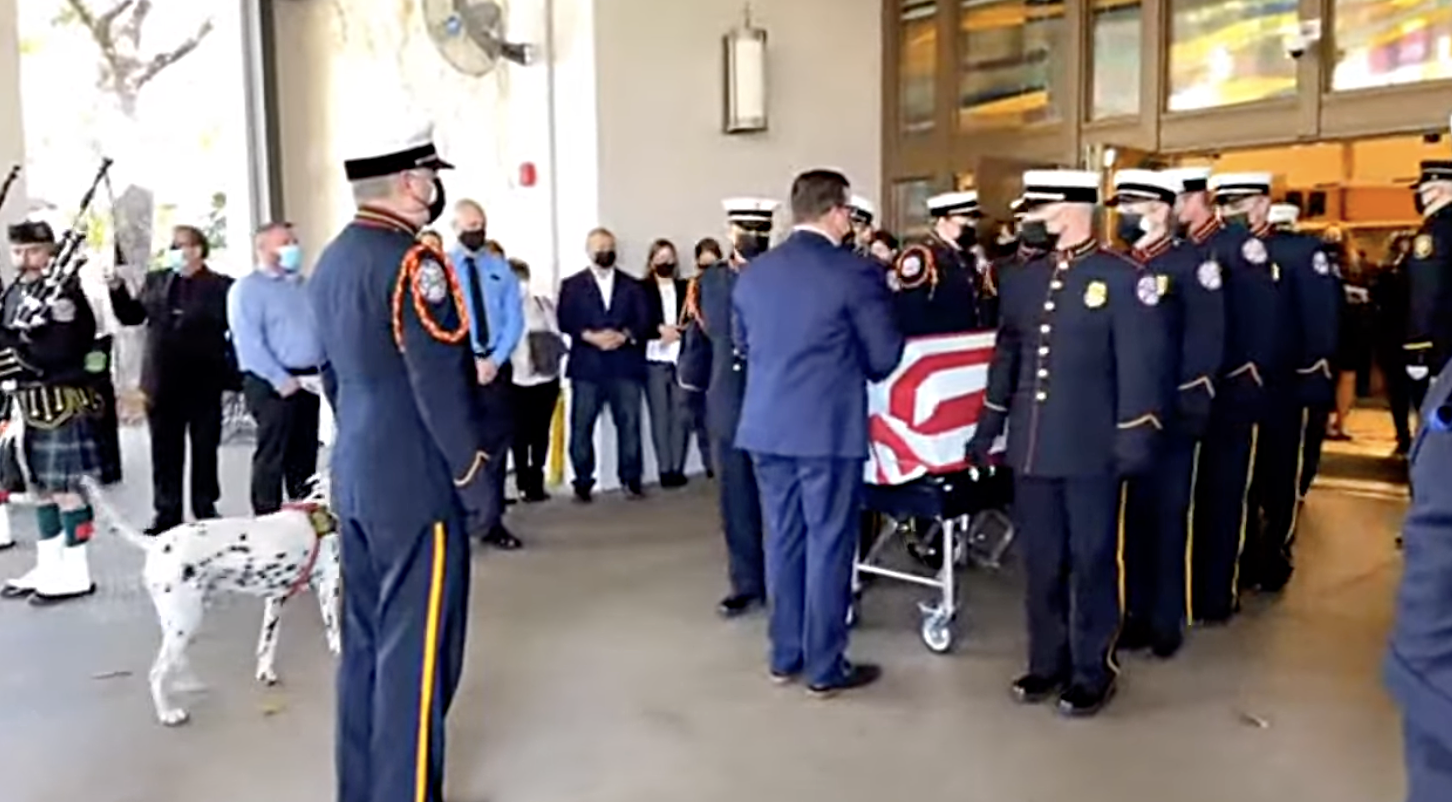 Funeral Held for Coral Springs-Parkland Firefighter