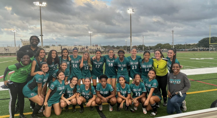 Coral Glades Girls Soccer Advances to District Final for 3rd Straight Season