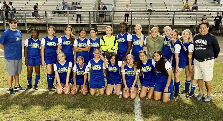 Coral Springs High School Girls Soccer Wins Opening Playoff Game
