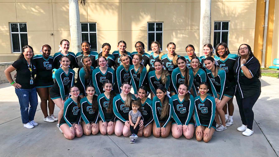 3 Coral Springs High School Cheerleading Teams Compete in BCAA District Championship