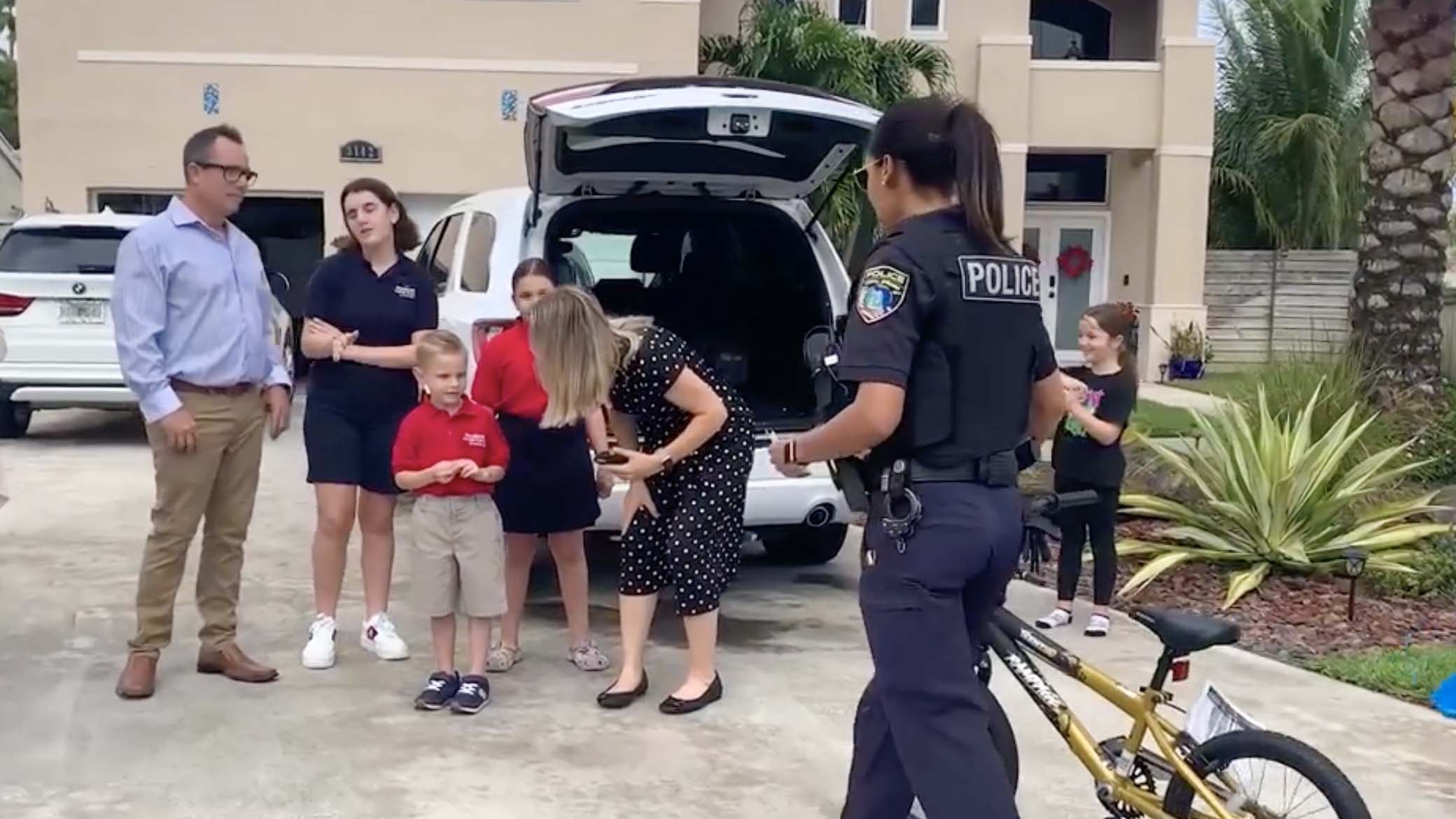 Coral Springs Police Officers Rescue Child Pinned Under Vehicle