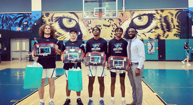 Bryan Etienne Leads Coral Glades Boys Basketball to Exciting Win on Senior Night