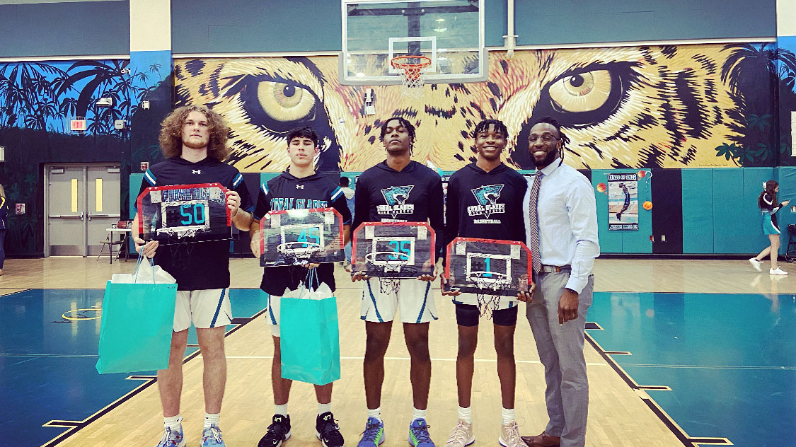 Bryan Etienne Leads Coral Glades Boys Basketball to Exciting Win on Senior Night