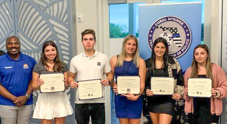 Coral Springs Police Union To Award College Scholarships to 2022 Graduates
