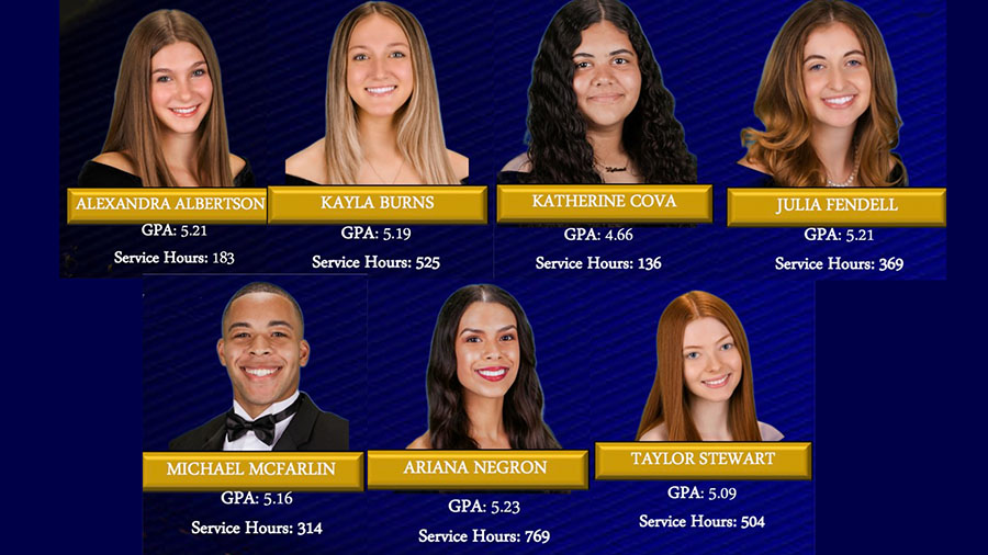 7 Coral Springs High School Students Named Scholar-Athletes of the Year