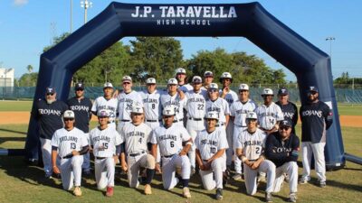 J.P. Taravella Baseball Throws Perfect Game on Senior Night For 19th Win to Honor Coach Stein