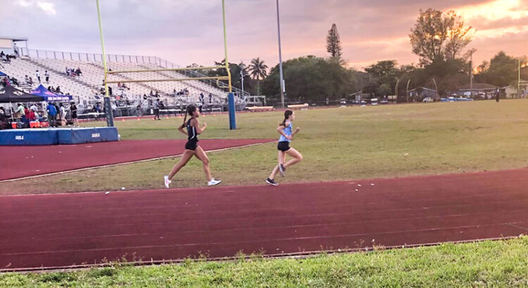 Coral Springs Charter Track and Field Close Out Regular Season in Style