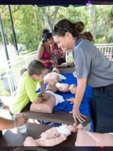 Drowning Prevention Event Hosted By Coral Springs-Parkland Fire Dept