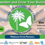Coral Springs Coconut Creek Chamber of Commerce Ad on Talk media